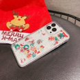 thumbnail image 4 of Funda navideña compatible con iPhone 13 Pro, diseño navideño con purpurina y arena movediza, transparente, para mujeres y niñas., 4 of 8