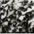 thumbnail image 5 of Nanshing Allea Plush Throw Blanket, Black White, 50" x 60", 5 of 7