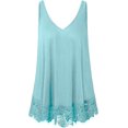 thumbnail image 1 of HSHDLDF Plus Size Swing Lace Flowy Tank Top for Women, 1 of 4