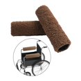 thumbnail image 2 of royalvide diyhomedecor_uk 1 par de fundas para reposabrazos de silla de ruedas antideslizantes y cómodas Marrón, 2 of 9