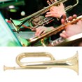 thumbnail image 1 of Cavalry Trumpet, Stylish Design Spanish Bugle C Key  for Marching Band Events, 1 of 7