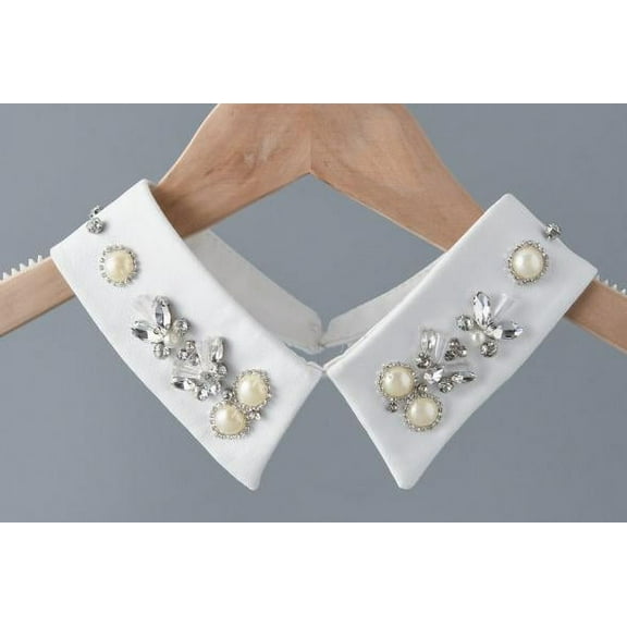 Jiyike White Fake Collar For Women Detachable Dickey Collar For All Seasons Adds A Chic Layer To Your Outfits For Both Casual And Formal Wear