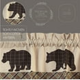thumbnail image 5 of VHC Brands Kitchen Window Bear Curtain Valance, Tan, 16x72, 5 of 7