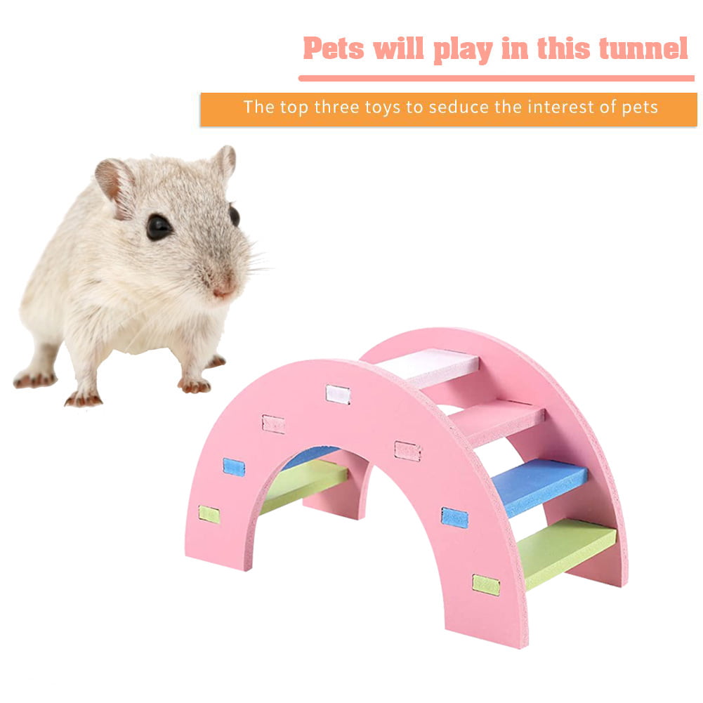 Rainbow Play Bridge Hamster & Small Animal Toy 