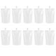 thumbnail image 1 of EeaseMX 50 frascos transparentes para bebidas, bolsa de plástico portátil para bebidas (500 ml), 1 of 7