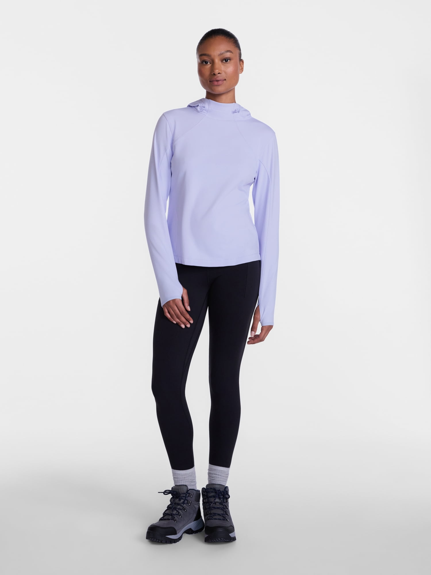 Ozark Trail Women's and Women's Plus Hoodie with Long Sleeves, Sizes XS-3X