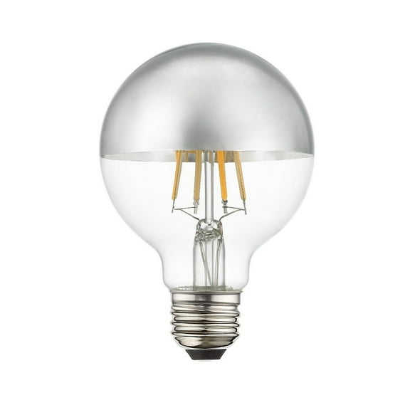 Livex Lighting - 7.7W E26 Medium Base G25 Globe Filament LED Replacement Lamp