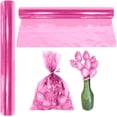 thumbnail image 2 of PMU Cellophane Sparkle Wrap Roll 30 in. x 100 ft. Pink for Crafts, Gifts, and Basket Pkg/1, 2 of 2