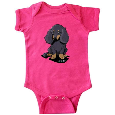 

Inktastic Longhaired Dachshund Gift Baby Boy or Baby Girl Bodysuit