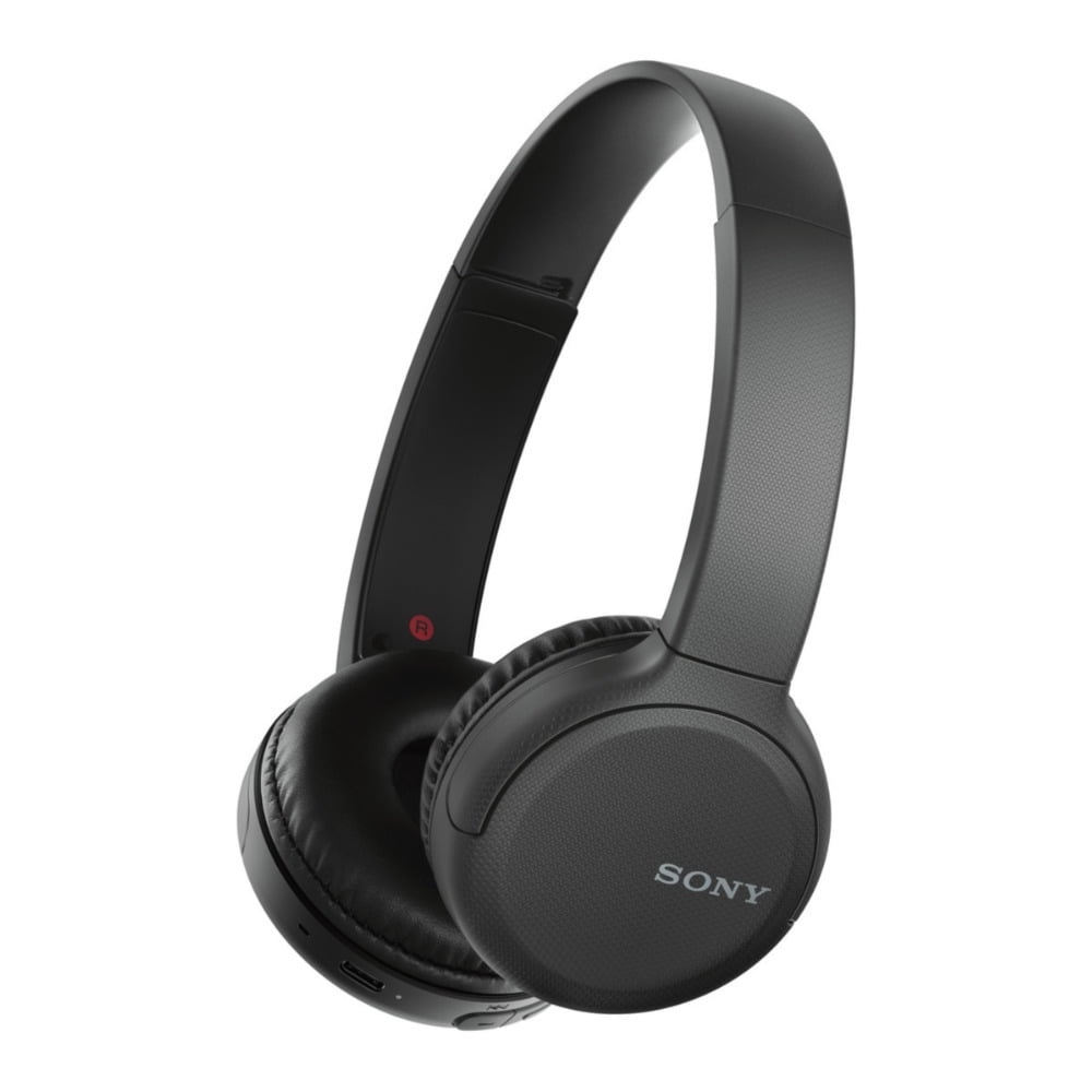 Sony WH-CH510 Wireless On-Ear Headphones Mic- Black - Walmart.com