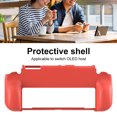 thumbnail image 2 of Cubierta trasera protectora apta para Nintendo Switch OLED Console Shell (Rojo), 2 of 7
