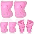 thumbnail image 1 of Conjunto de protección 3 en 1 para niños: rodilleras, coderas y muñequeras. Conjunto de protección de seguridad de 6 piezas., 1 of 5