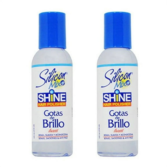 silicon mix shine hair drops polisher 4oz "pack of 2"