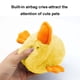 thumbnail image 4 of RKSTN Cotton Toy Duck Pet Toy Duck Yellow, 4 of 7