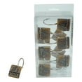 thumbnail image 4 of Western Barrel Racer With Floral Patterns Bathroom Shower Curtain Hooks 12pk, 4 of 6
