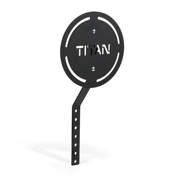 Titan Fitness Mounted Wall Ball Target with Extension for T-3 or X-3 Series Racks