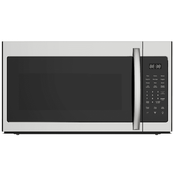 Magnavox 1.7 cu ft 1000 Watt 300 CFM Over the Range Microwave Oven, LED Display  Child Lock, Stainless Steel