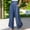 Blue, variant on Autumn And Winter Women's Wide Legged High Waisted Jeans Casual Pants Boot Cut Dress Pants for Women Business Casual Business Casual Pants for Women plus Size Patterned Pants Women Petite Pants Casual