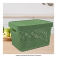 thumbnail image 4 of Caja con Tapa 17 Litros Plastic Trends Modelo Paris Color Verde, 4 of 4