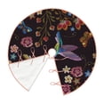 thumbnail image 3 of Bingfone Christmas Tree Skirt Mat Christmas Decoration Interior 36"-Humming Bird, 3 of 8