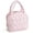 D, variant on Reusable Quilted Lunch Bag for Women Floral Print Large Capacity Tote Bag Zipper Cooler Handbag for Work, Picnic, Travel