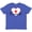 Vintage Royal Blue, variant on Inktastic Canada-heart and Maple Leaf Youth T-Shirt