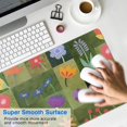 thumbnail image 4 of Long Mouse Pads for Desk,Pioneer Flower Floral Print Pattern Desk Mats on Top Of Desks, Desk Mouse Pad Extra Large with 3mm Non-Slip Base and Stitched Edge for Gaming,Office,Work,Home 31.5"x11.8", 4 of 6