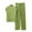 Green, variant on Posijego Pajama Set for Women Mock Neck Sleeveless Tank Tops and Pants Women's 2 Piece Lounge Sets