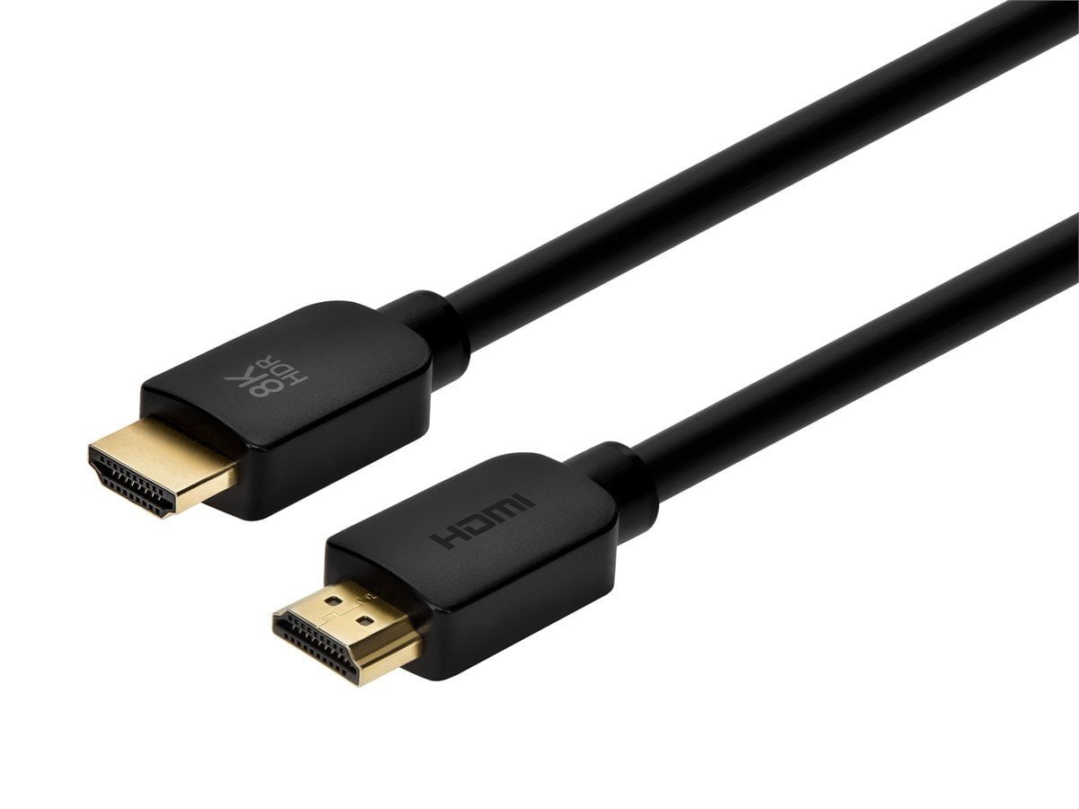 Monoprice Ultra 8K HDMI Cable - 10 Feet - Black (10 pack) No Logo, High Speed, 8K@60Hz, 48Gbps, Dynamic HDR, eARC, Compatible With PS5 / Xbox Series X & Series S and More