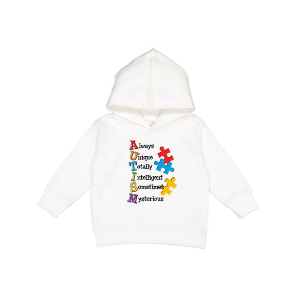 Inktastic Autism Acrostic Toddler Hoodie