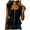 Black, variant on Mnuaqn Women Button Front Tank Tops Sleeveless Square Neck Ruffle Strap Blouses Summer Cute Casual Peplum Tunic Shirts (Black, L)