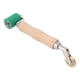 thumbnail image 5 of Rodillo de costura de silicona de 40 mm Rueda de latón de doble uso Mango de madera Papel tapiz Rodillo de costura plana para soldadura de PVC TPO Verde, 5 of 12