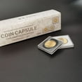 thumbnail image 5 of 20pcs Collection Organizer Storage Box Coin Capsule Case Container Square, 5 of 7