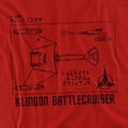 thumbnail image 2 of Star Trek - D7 Diagram - Short Sleeve Shirt - X-Large, 2 of 7