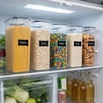 thumbnail image 6 of PP Food Storage Container, Airtight Kitchen Organizer for Grain, Snacks, Cereal, Flour, Rice, Pet Food – 2.8L, 30CM Tall, BPA-Free, Stackable, Leak-Proof Lid, 6 of 6
