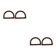 thumbnail image 4 of mmirethe 2Pcs Women Purse Handles Belt Replacement Handmade DIY for Tote Purse Making brown D shape 2Set, 4 of 6