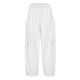 thumbnail image 4 of WILLBEST Pantalones de Playa Holgados de Verano para Mujer, de Color Liso, con Pierna Ancha, Cordón y Bolsillos: Pantalones Casuales y Relajados para Un Estilo Informal. Chica, 4 of 8