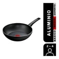 thumbnail image 1 of Sartén Wok T-fal Hard Titanium Expert 28 cm C2921902HTE Negro, 1 of 3