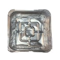 thumbnail image 1 of 8x8in Disposable Aluminum Pans (10 Pack) Foil Pans For Cooking, Baking Cakes, Roasting & Homemade Breads - Disposable Food Containers, 1 of 5