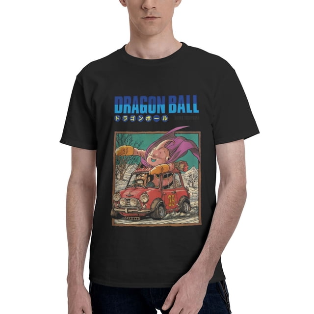 Camiseta de Manga Corta para Hombres DBZ