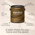 thumbnail image 3 of Evolve Eco-Friendly Eggshell Acrylic Latex Paint and Primer, One Coat Coverage, Burgundy, 5 gal, 3 of 8