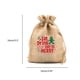 thumbnail image 4 of Bolsa De Regalo Con Cordón De Yute De Lino Bolsa De Dulces Bolsa De Arpillera Para Favores De Fiesta De Niños 14 Uds. matsuzay HA037894-00, 4 of 6