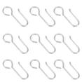 thumbnail image 2 of 60pcs Curtain Track Hook Replacement Drape Curtain Wire Hook Curtain Supply, 2 of 8