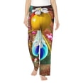 thumbnail image 2 of Lsque Pikmin Print Women's Pajama Pants, Lounge Pant - Comfortable Home Wear,Elastic Waistband, Stylish Design-XX-Large, 2 of 9