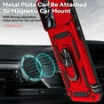thumbnail image 4 of AIR-Case Designed for iPhone 16 Pro Max 5G, iPhone 16 Pro Max Case with Camera Cover & Kickstand Military Grade Shockproof Heavy Duty Protective Phone Case for iPhone 16 Pro Max, 4 of 4