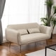 thumbnail image 4 of Nordic Luxury Simple Living Room Sofas PU Leather Single Loveseat Modern Sofa Recliner Sofy Do Salonu Home Furniture WK50SF My Lux Decor Round, 4 of 18