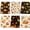 Black, variant on luyaa 6 Pcs Fall Kitchen Towels Pumpkins Thanksgiving Dish Towels Maple Leaf Tea Reusable Hand Autumn Absorbent Cloth, 18'''' x 26''''(Yellow,Pumpkin, Sunflower, Car)