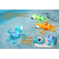 thumbnail image 4 of Baby bath water toy - 3pcs Wind-up Swimming Sea Turtles Bath Toy, No Battery Mold-Free Anti-Rust Interactive Toy for Kids 18M+, 4 of 5