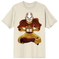 thumbnail image 4 of Avatar The Last Airbender Aang Charging Men's Natural Graphic Tee - L, 4 of 6
