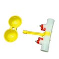 thumbnail image 5 of Pet Supplies Double Outlet Drinking Hanging Cup Nipple Drinker Poultry Drinker Feeding Supplies 30pcs, 5 of 5